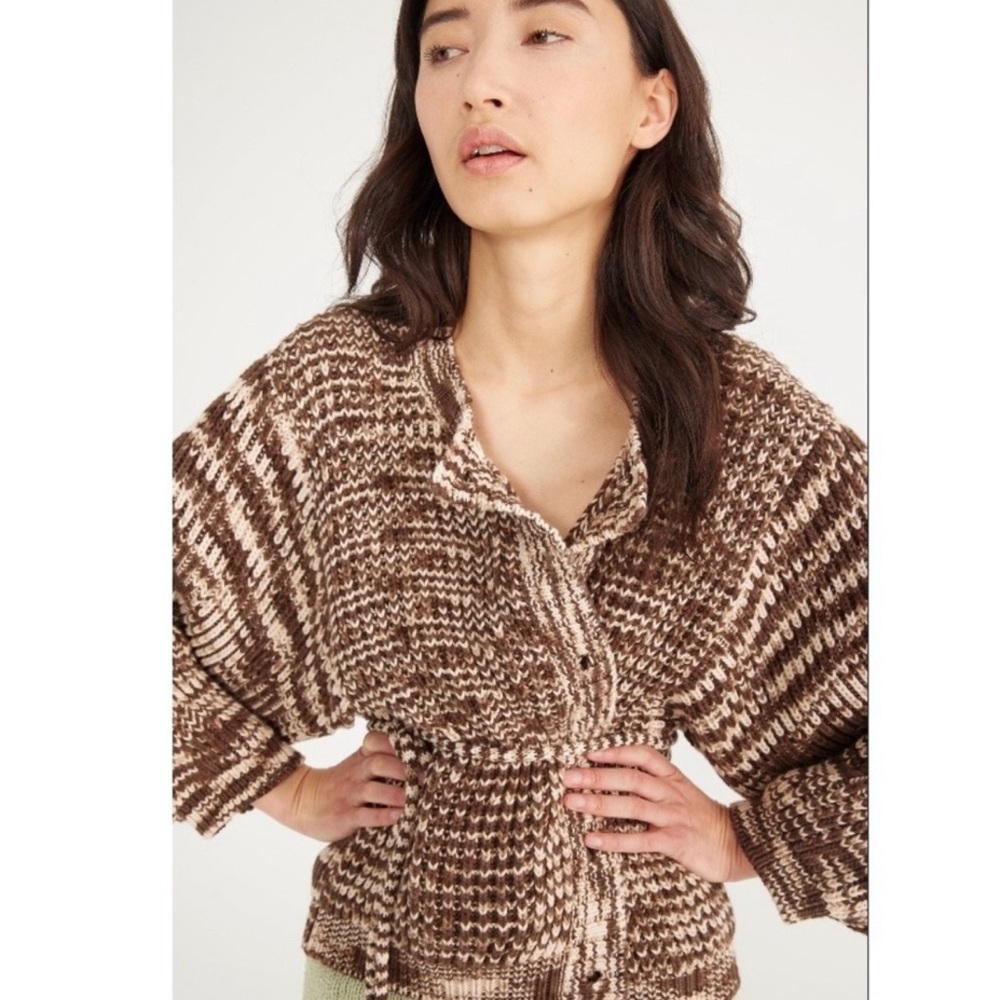 Misha & Puff twist dye cardigan